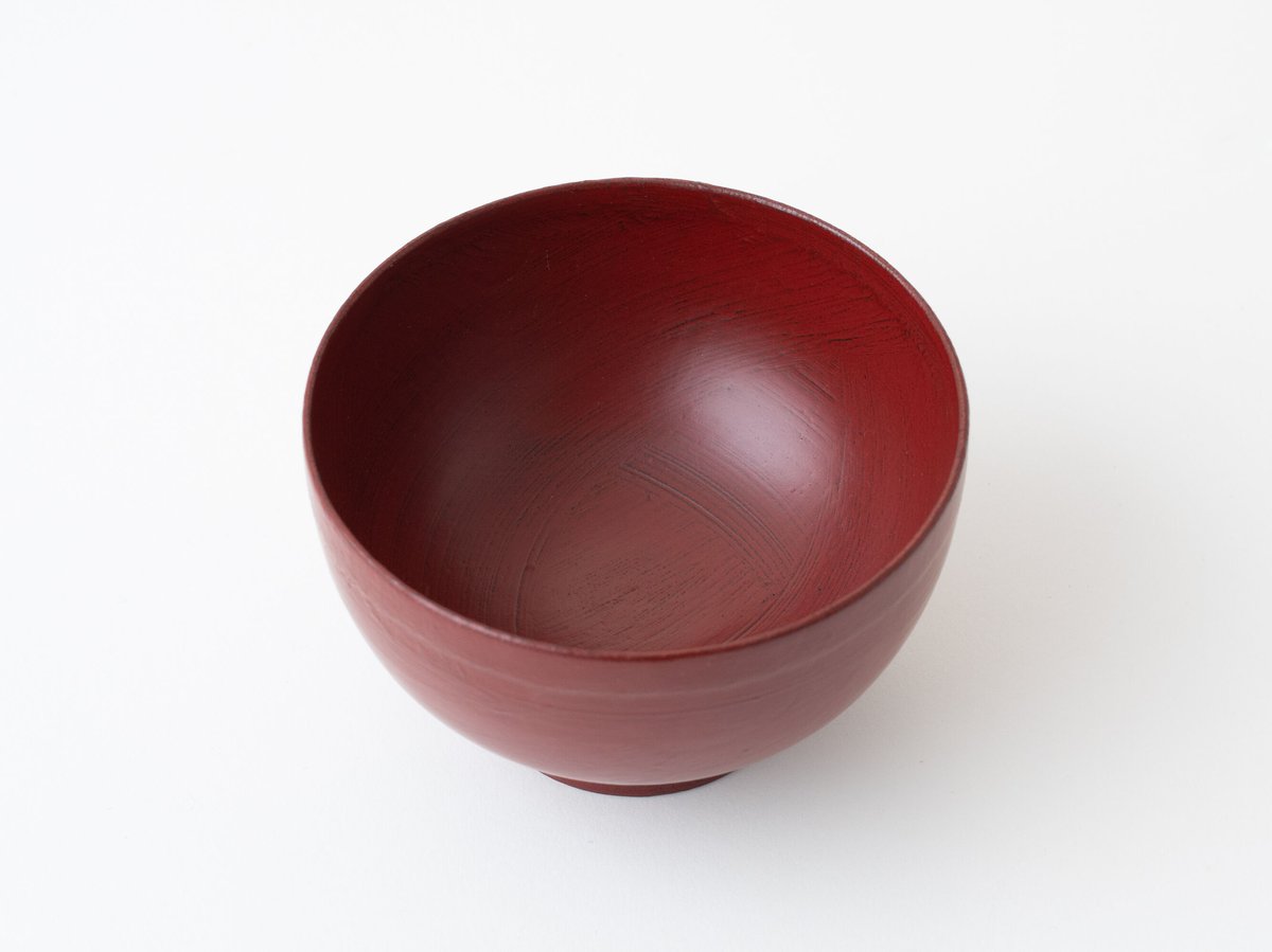 山岸 厚夫 渕布汁椀（刷毛目 根来・曙）【錦壽】 | Gallery KIANU