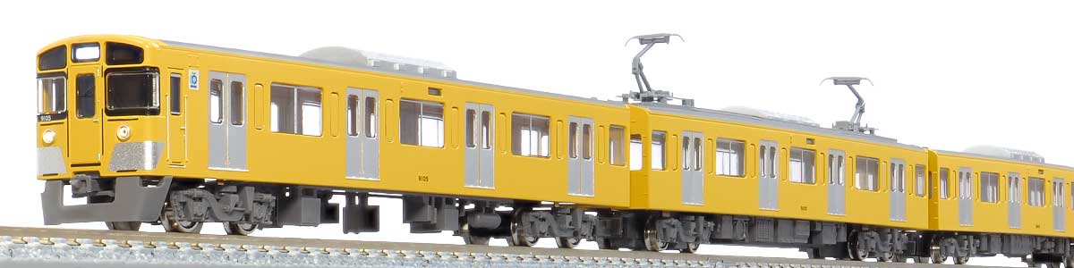 31553＞西武9000系（多摩湖線・黄色）4両編成セット（動力付き）｜N