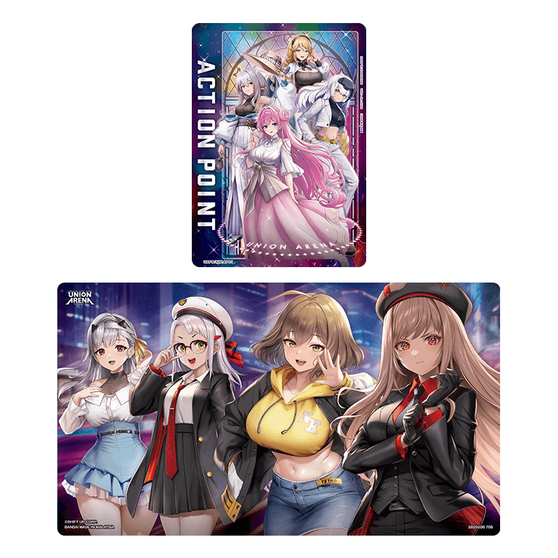 UNION ARENA プレイマット&アクションポイントカードセット 勝利の女神