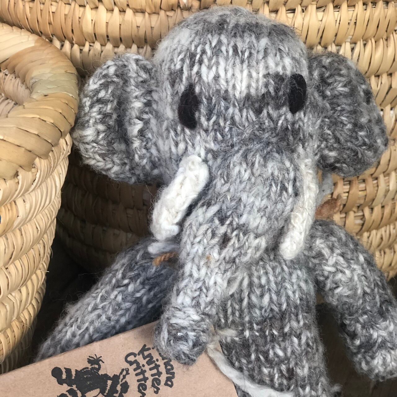 kenana knittersゾウ | ウールのあみぐるみ | HEIRLOOM（エアルーム