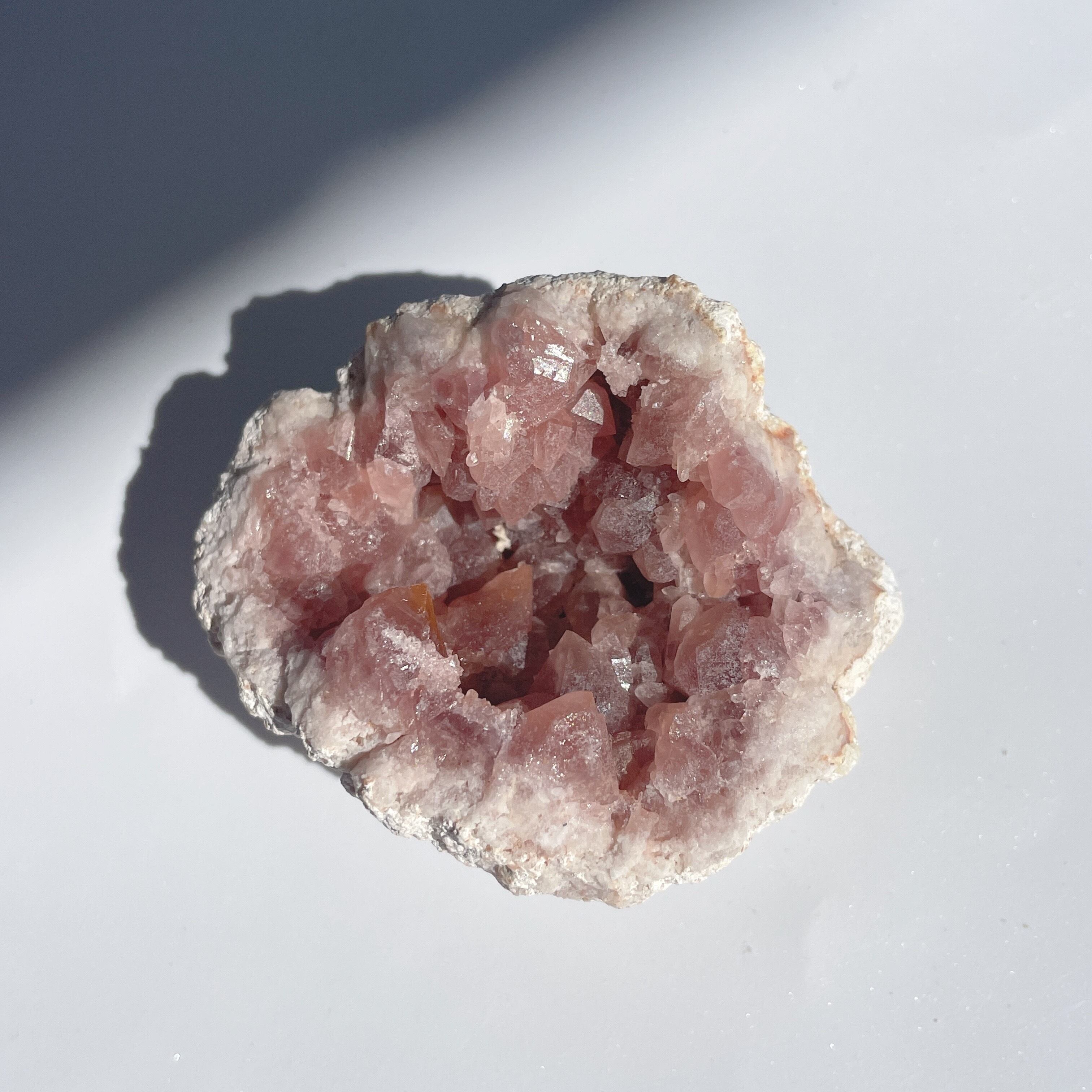 ピンクアメジスト 原石／ジオード22◇ Pink Amethyst Geode ◇天然石