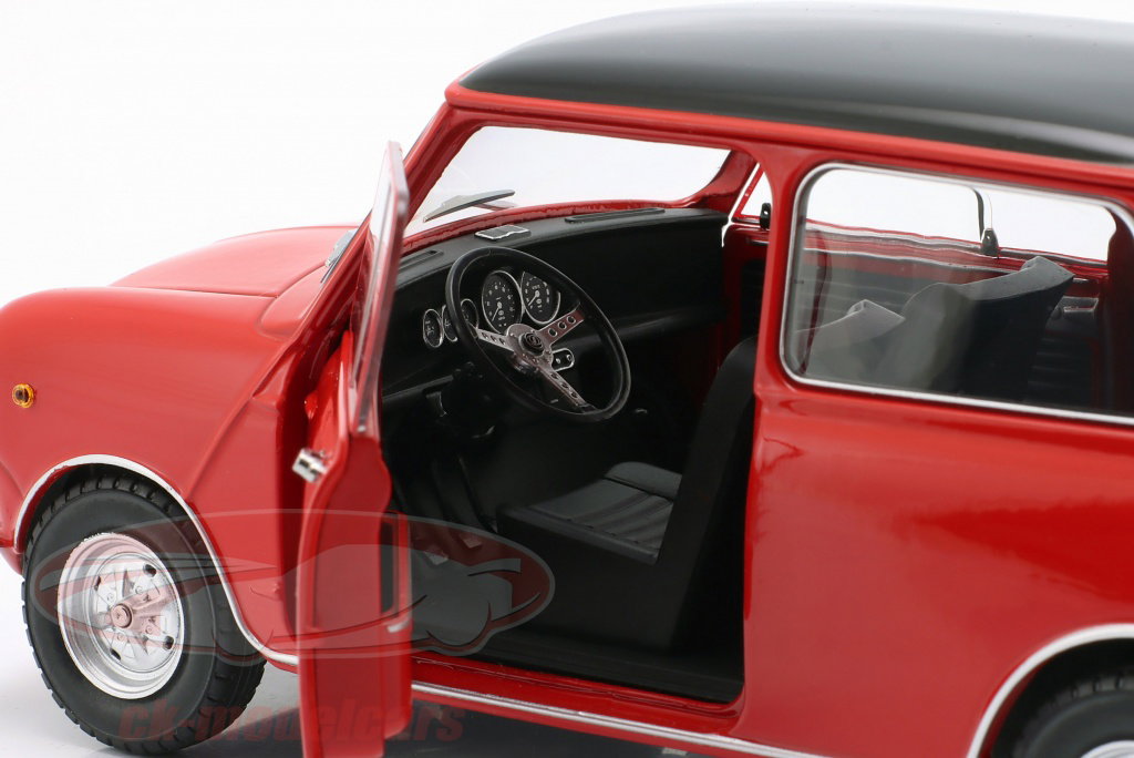 Mitica 1:18 Mini Cooper MK2 year 1968 red, black MITICA205004-D