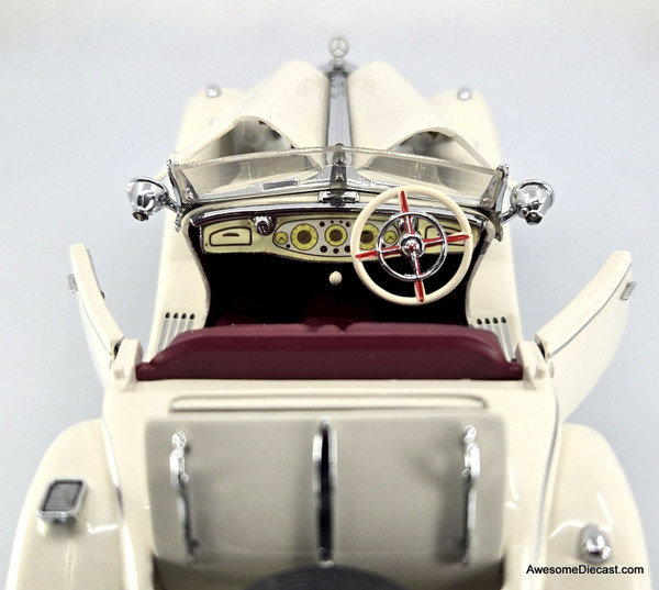 Franklin Mint 1:24 1935 Mercedes Benz 500 K Special Roadster
