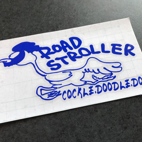 世田谷ベース ロードストローラー ロードランナー 左向き ステッカー
