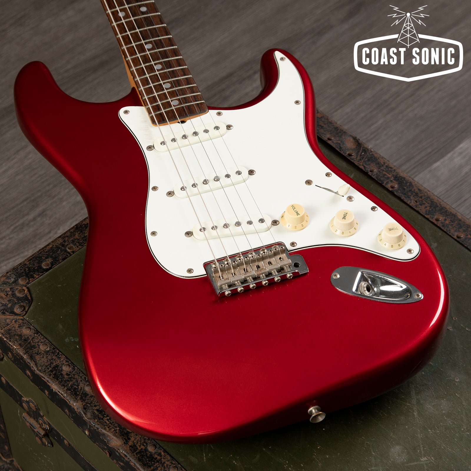 1984 Tokai Goldstar Sound Strat - Candy Apple Red