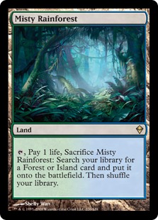 霧深い雨林/Misty Rainforest》[ZEN] 土地R | 日本最大級 MTG通販