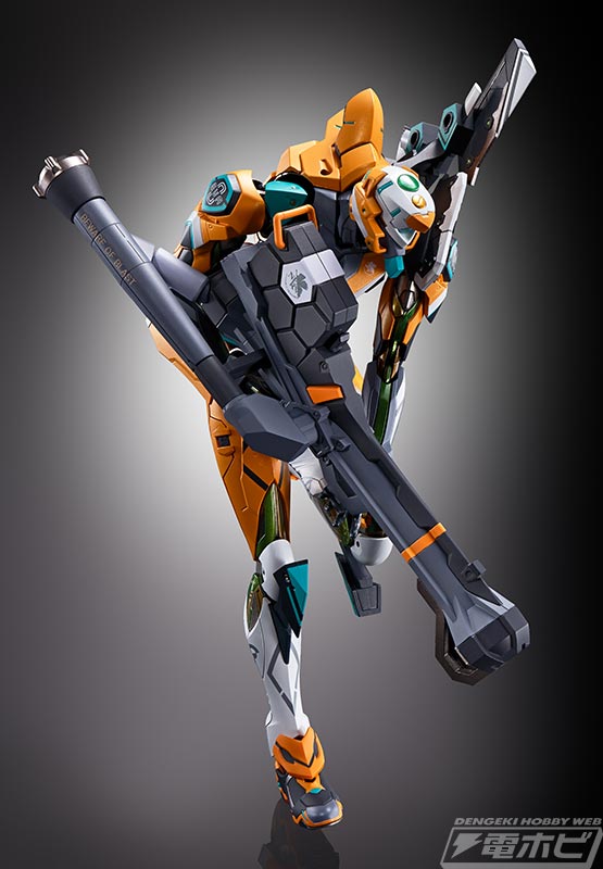 新世紀エヴァンゲリオン』無反動砲など新規装備を携えて「METAL BUILD