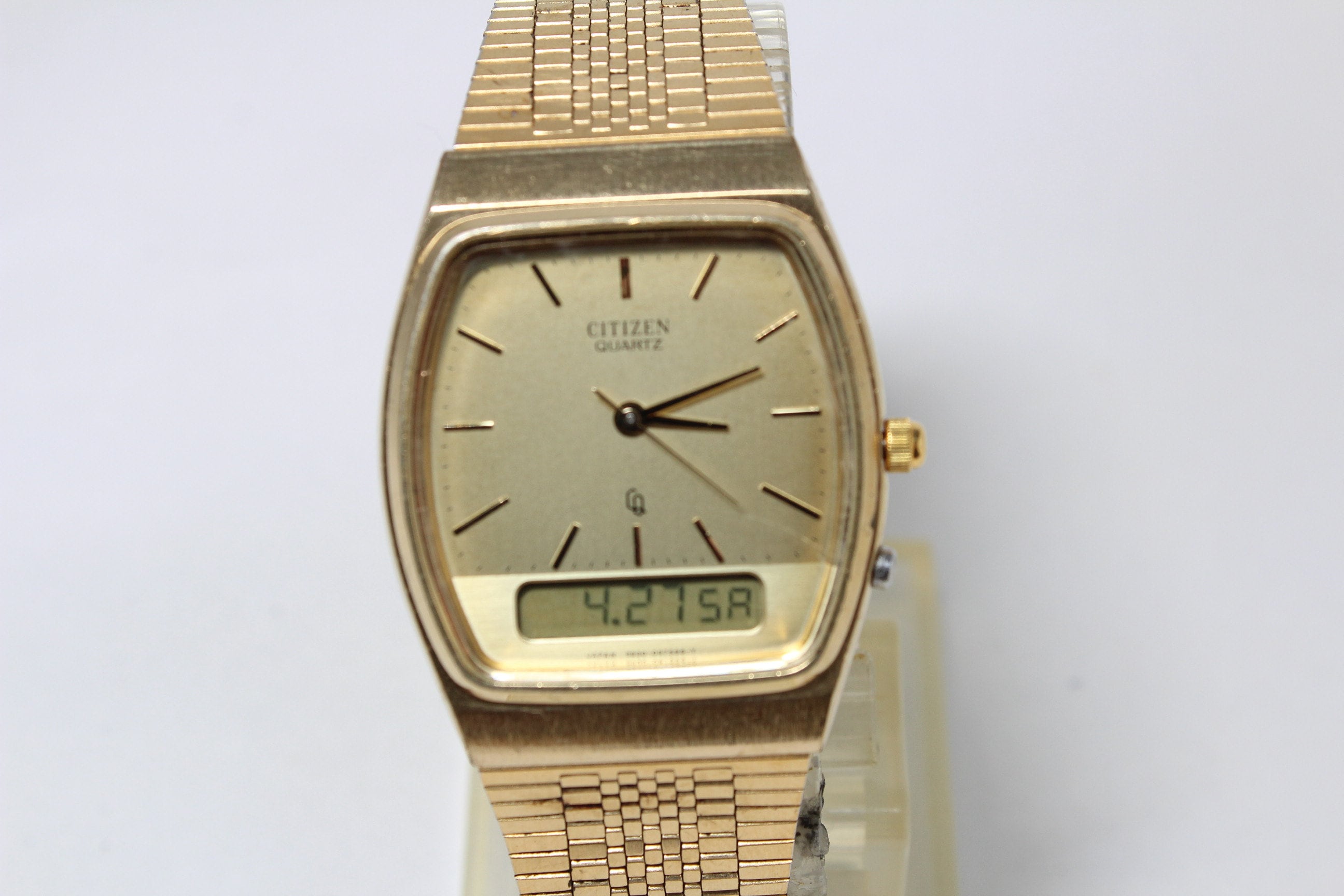 CITIZEN 8930-082745 GN-7-S JAPAN Analog Gold Watch - Etsy