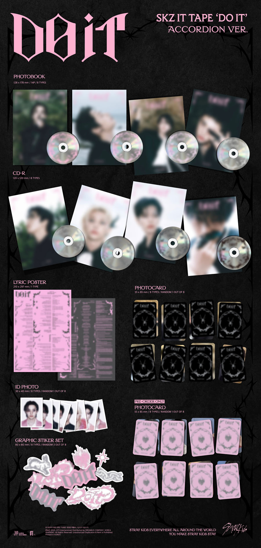 Stray Kids SKZ IT TAPE『DO IT』で2025年11月カムバ！＠Loppi・HMV