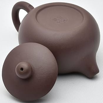 Amazon | 天香茶行 宜興紫砂壺・西施壺（閻明奉・濃茶） 160ml 中国