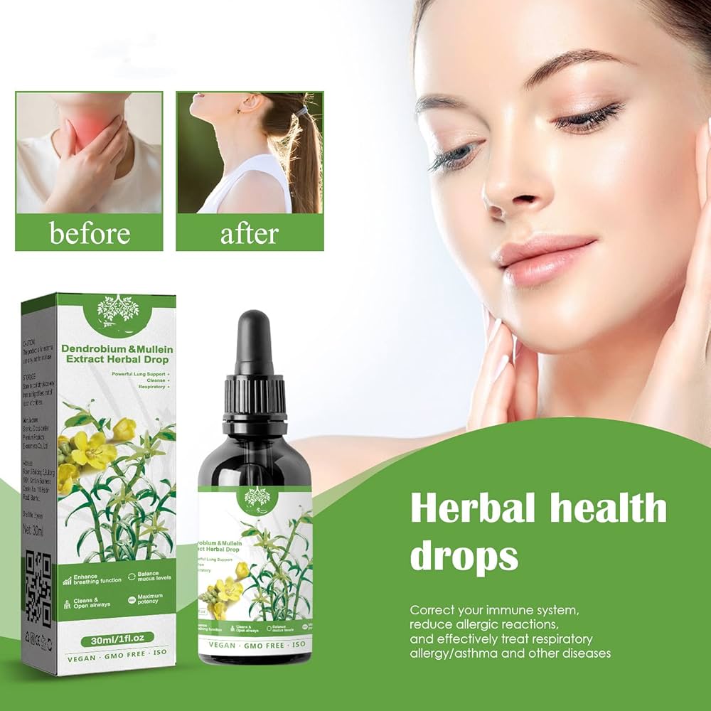 Amazon.com: RCSCBC Dendrobium & Mullein Extract - Powerful Lung