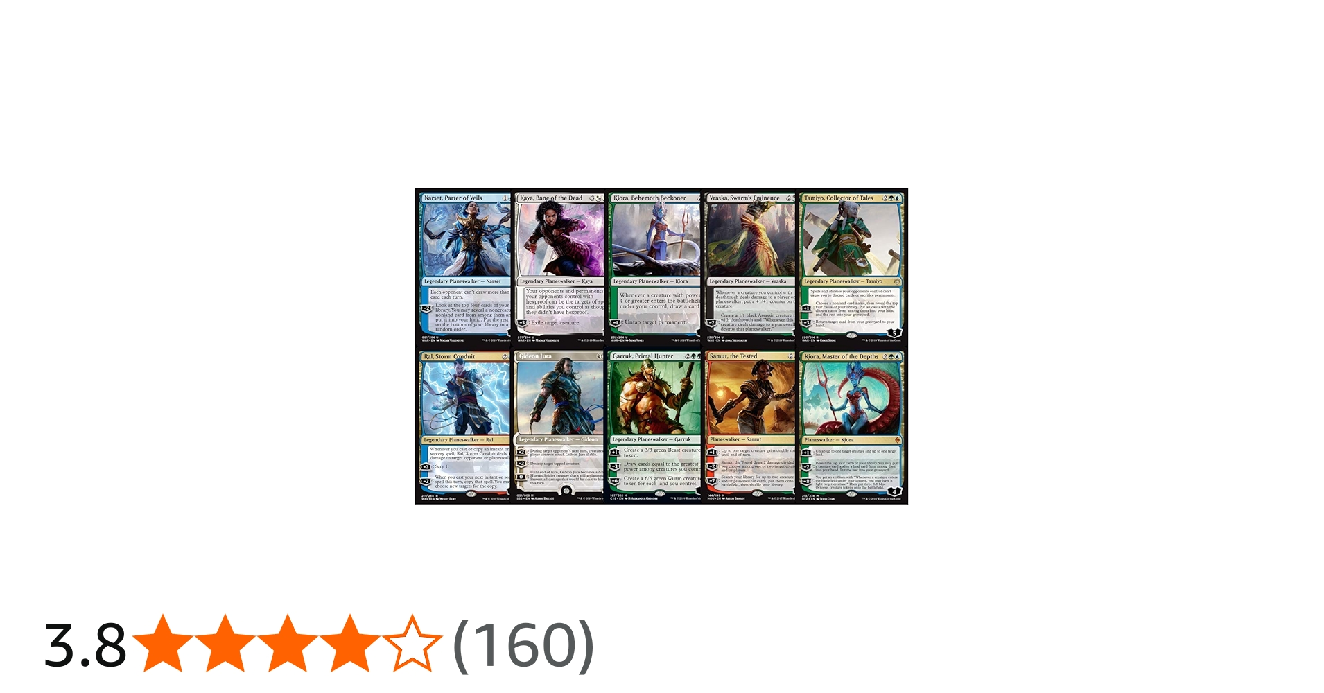 Amazon.co.jp: 10 MTG プレインズウォーカー詰め合わせ 神話 レア アン