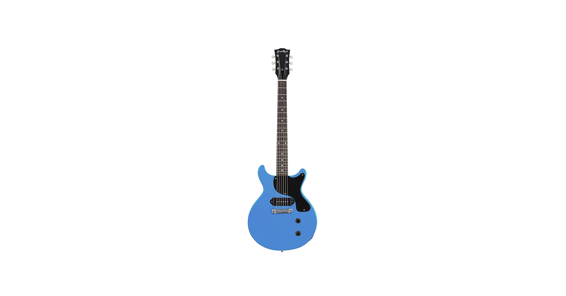 Amazon | GrassRoots G-JR-LTD Pelham Blue レスポールジュニアタイプ