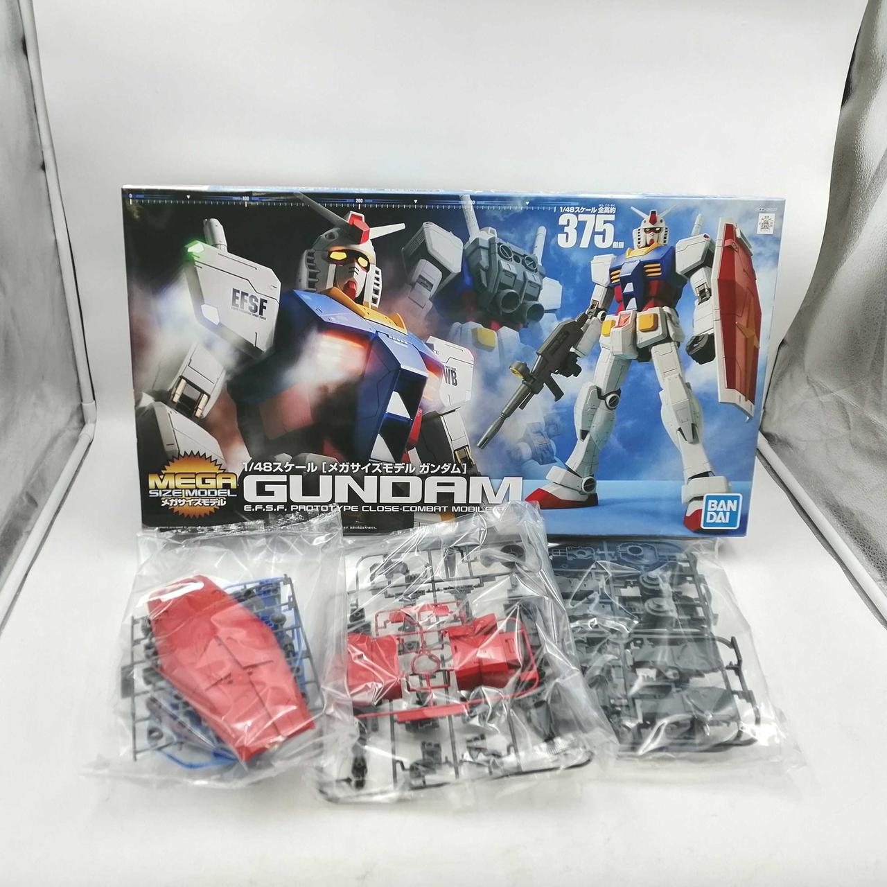 バンダイ(BANDAI)|1/48スケール メガサイズモデルガンダム|【ハード
