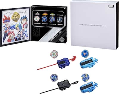 Hasbro Beyblade X 25th Anniversary 4 Piece Set Collectibles