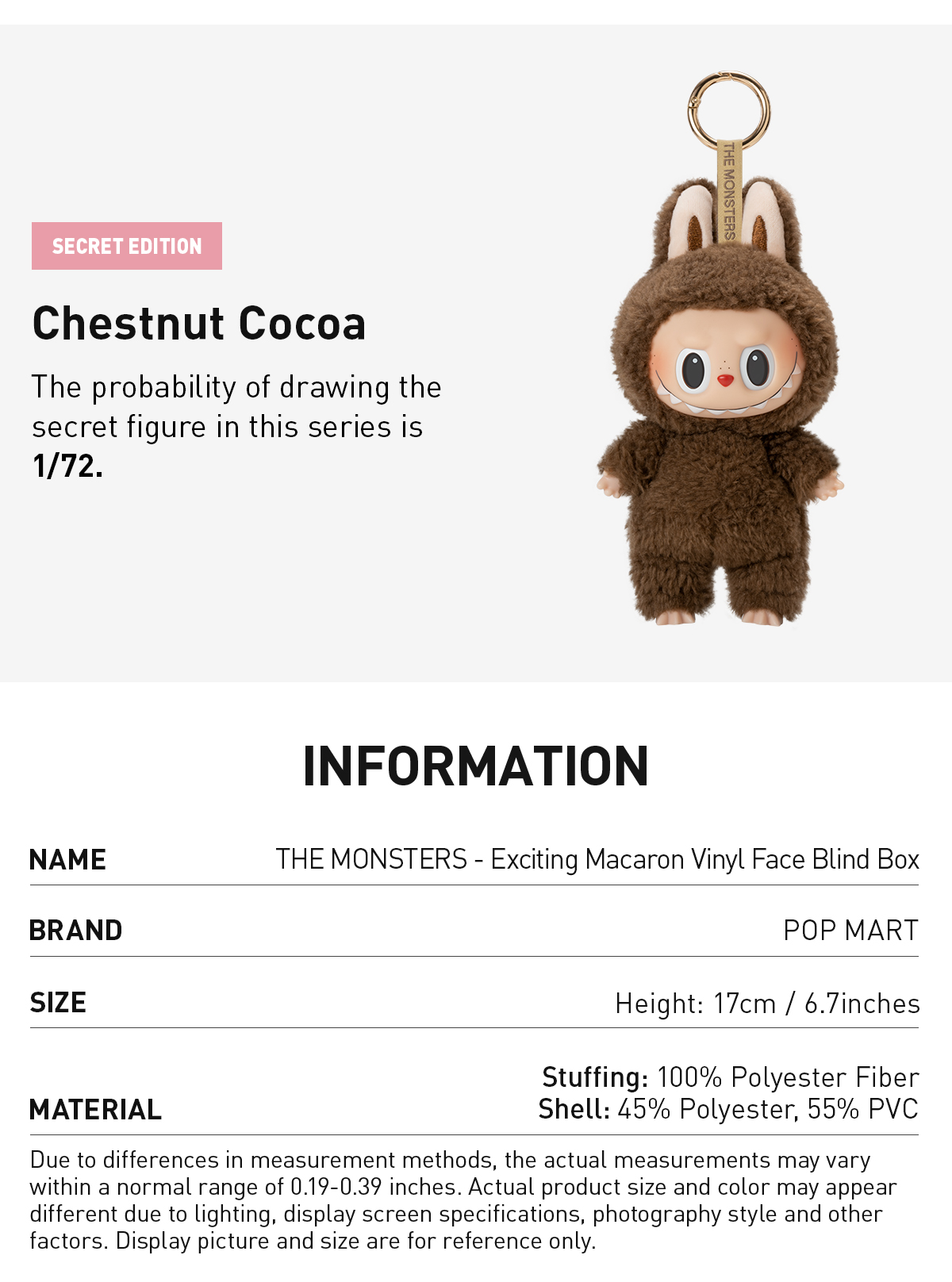 POP NOW:THE MONSTERS - Tasty Macarons Vinyl Face Blind Box - POP