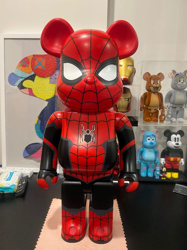 BE@RBRICK Spider-Man Upgraded Suit 1000％ | ของแท้