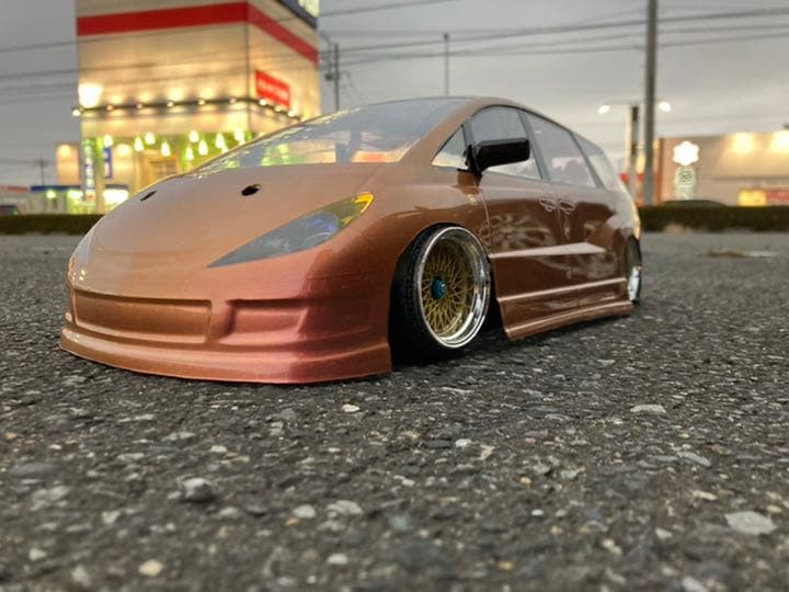 30エスティマ ボディ 1/10ラジコン ドリラジ ABCホビー 67083 01ボディ トヨタ エスティマ スポーティスタイル