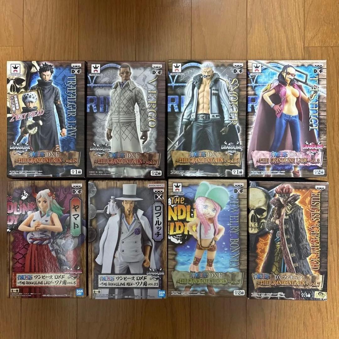 ワンピース DXF THE GRANDLINE MEN SERIES 8種セット Amazon.com: Banpresto ONE Piece DXF ~The GRANDLINE Men~ WANOKUNI