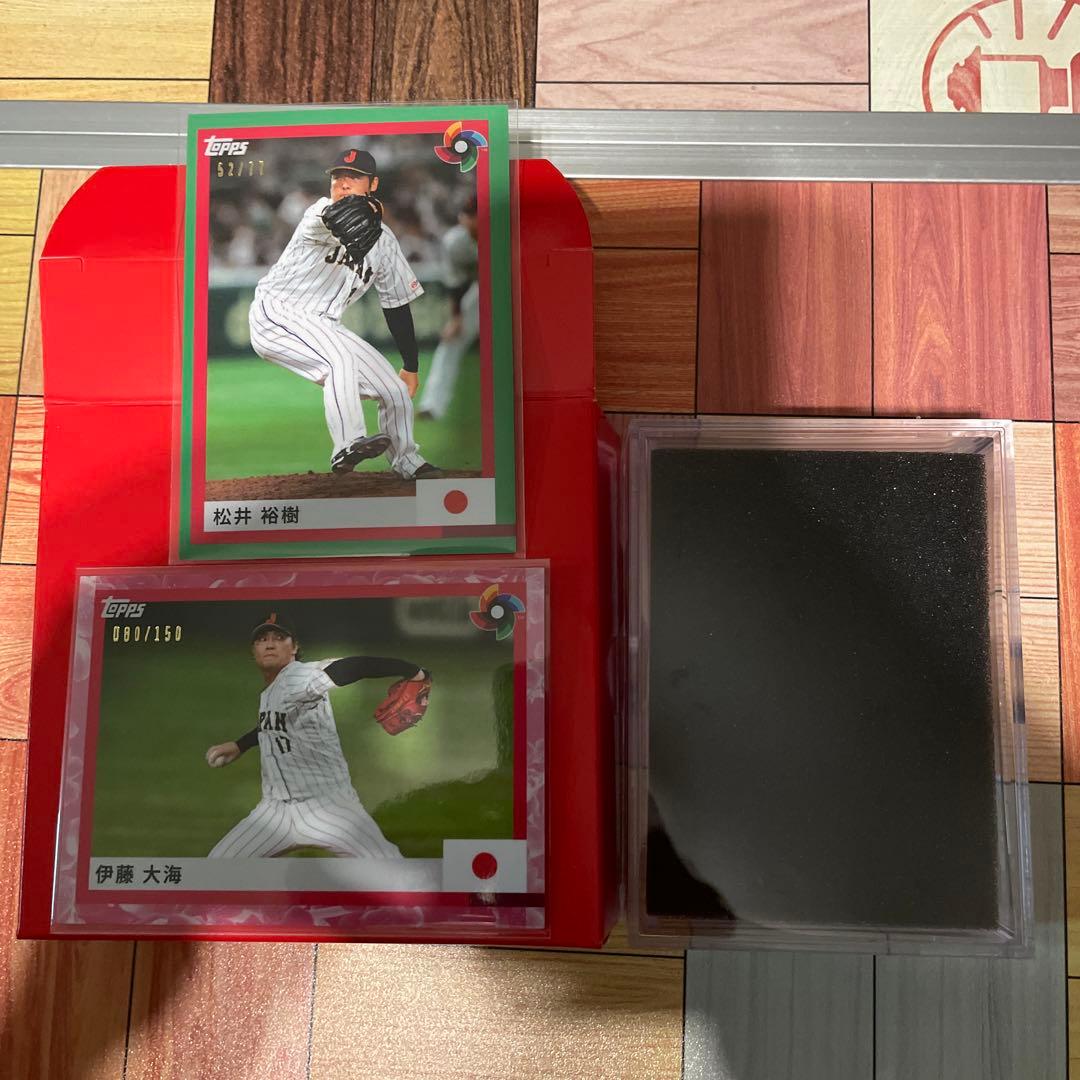 wbc topps teams japan ノーマルコンプリート＋シリアル　松井 wbc topps teams japan ノーマルコンプリート＋シリアル 松井 wbc