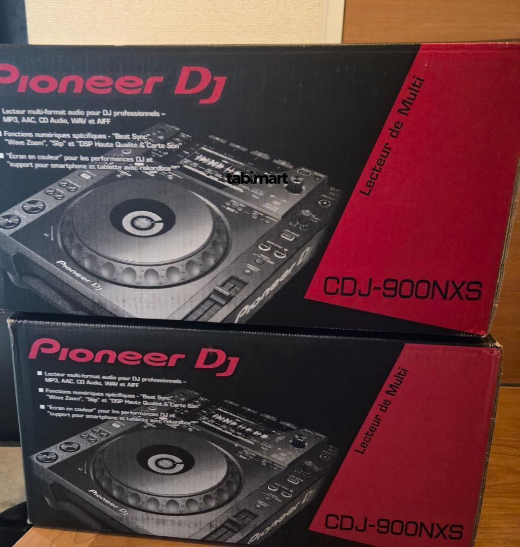 未使用 2台セット Pioneer CDJ-900NXS DJマルチプレーヤー Pioneer DJ ( パイオニア ) CDJ-900NXS DJ用マルチプレーヤー2台セット