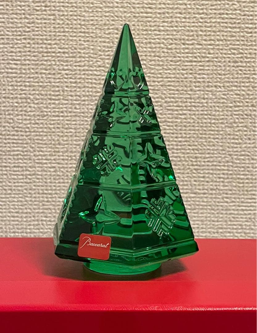 Baccarat バカラ　クリスマスツリー　グリーン バカラ Baccarat クリスマスツリー 2023AW 2023年秋冬新作 エンチャン