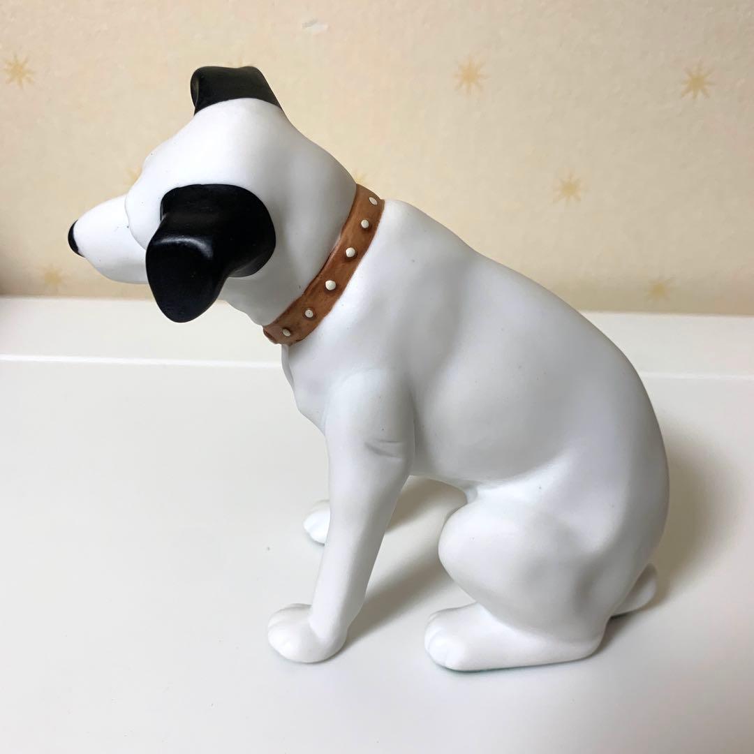 希少】ビクター犬、ニッパー君、蓄音機、台座、3点セット 陶器製置物