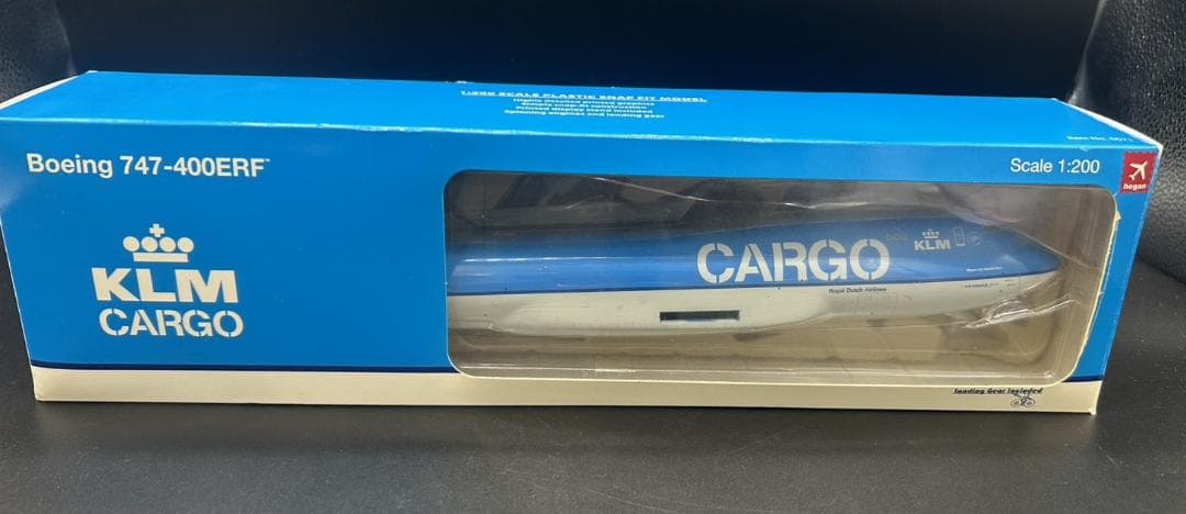 航空機・ヘリコプター hogan wings KLM CARGO 747-400ERF 1:200 KLM CARGO 747-400ERF 模型 1/200 hogan製 - メルカリ