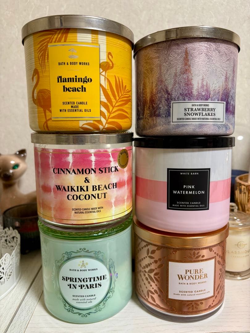 ❣️お買い得❣️Bath&BodyWorks キャンドルまとめ売り 楽天市場】バス&ボディワークス セーター・ウェザー 3本芯キャンドル