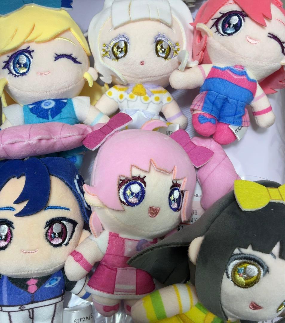 【コンプ】　6個　ひみつのアイプリ しまむら マスコットチャーム ぬいぐるみ ☆6個セット☆ ひみつのアイプリ しまむら マスコットチャーム