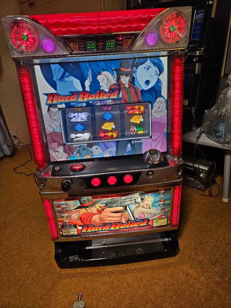 Hard Boiled グリフォンの幻影スロット実機 サミー パチスロハードボイルド～グリフォンの幻影～ メインパネル