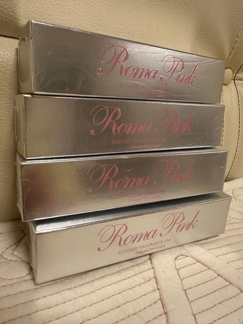 Roma Pink ボディアフタークリーム 4個セット ローマピンク アフタークリーム ホワイトクリーム (ボディ用