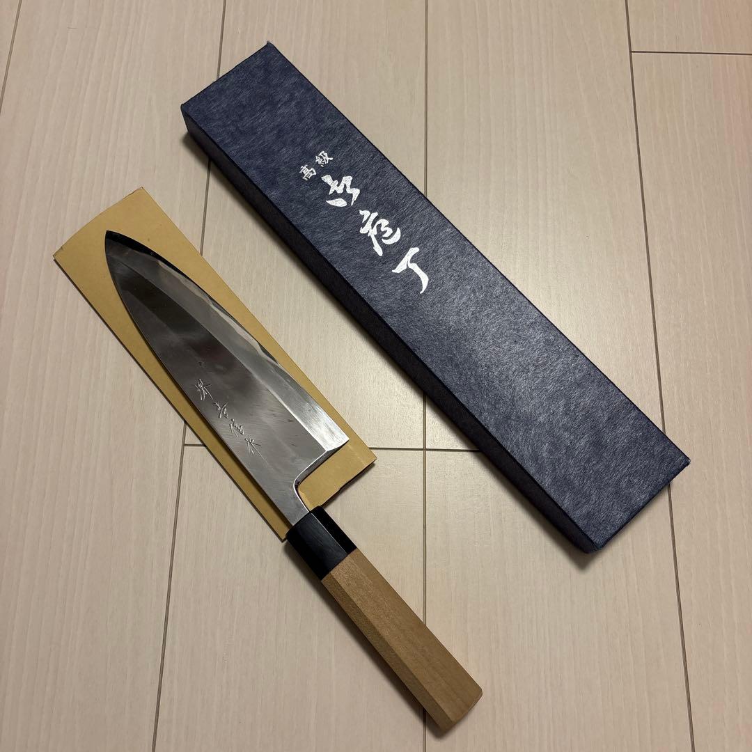 堺吉信作　白鋼　本出刃　210mm　扑八角柄 Amazon｜堺一文字吉國 日本製 出刃 包丁 120mm 白二鋼 木柄 堺の包丁