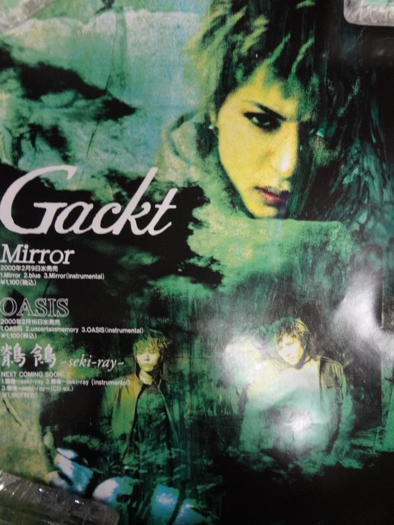 Gａｃｋｔ　ガクト　　入手困難非売品ポスター３０本まとめて Gacktガクト入手困難非売品ポスター30本まとめて