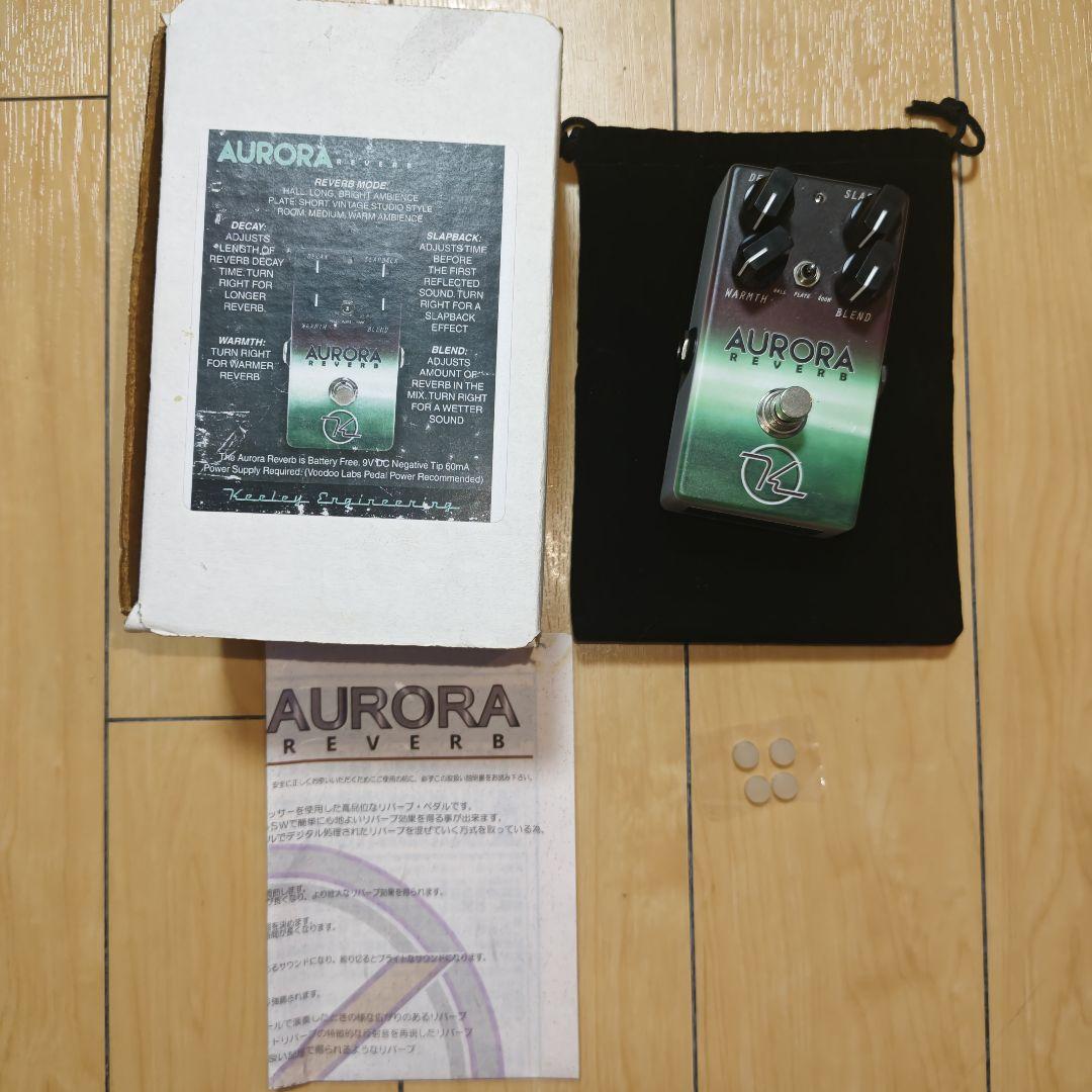 keeley AURORA REVERB　エフェクター　リバーブ Keeley Effects Introduces the Aurora Reverb - Premier Guitar