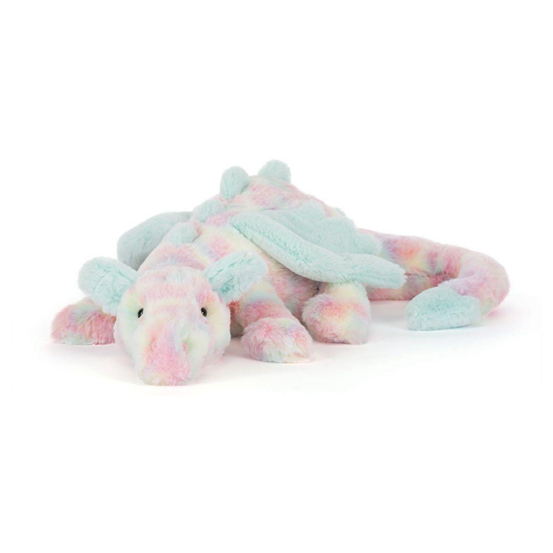 ジェリーキャット Lazulia Dragon ドラゴン 50cm Rare Jellycat Lazulia Dragon 50cm Large Plush Doll, New with Tags