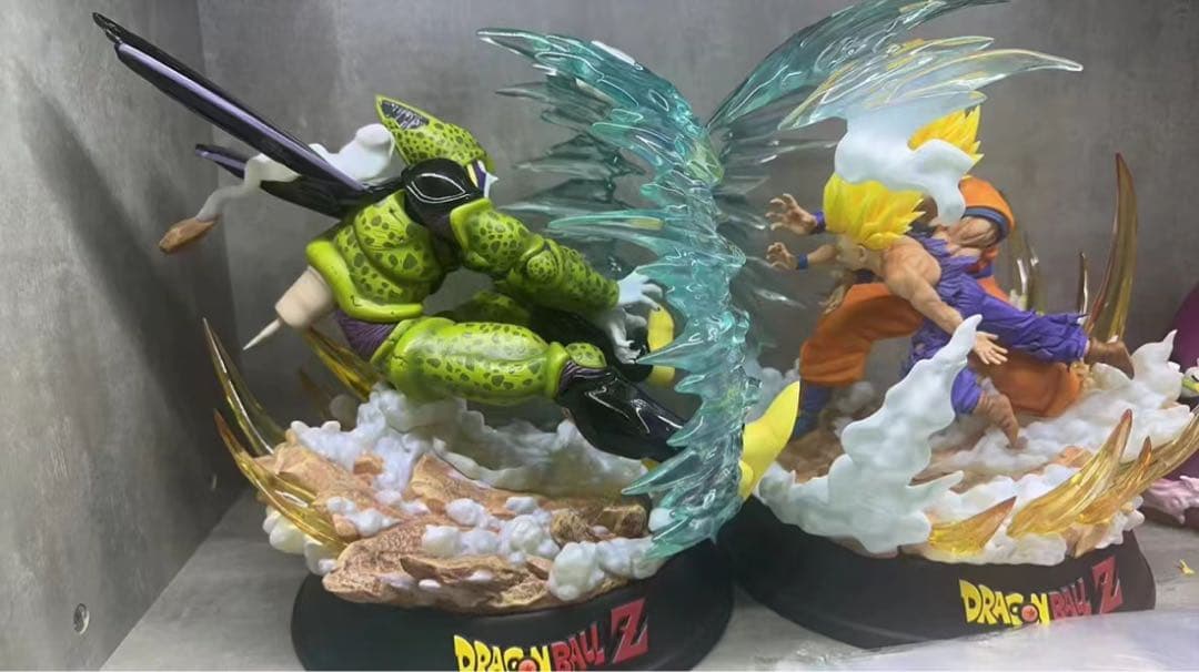 ドラゴンボール 孫悟飯 ガレキ ガレージキット スタチュー X②② フィギュア ドラゴンボール 孫悟飯 悟飯 超サイヤ人2 DRAGON BALL SSJ2