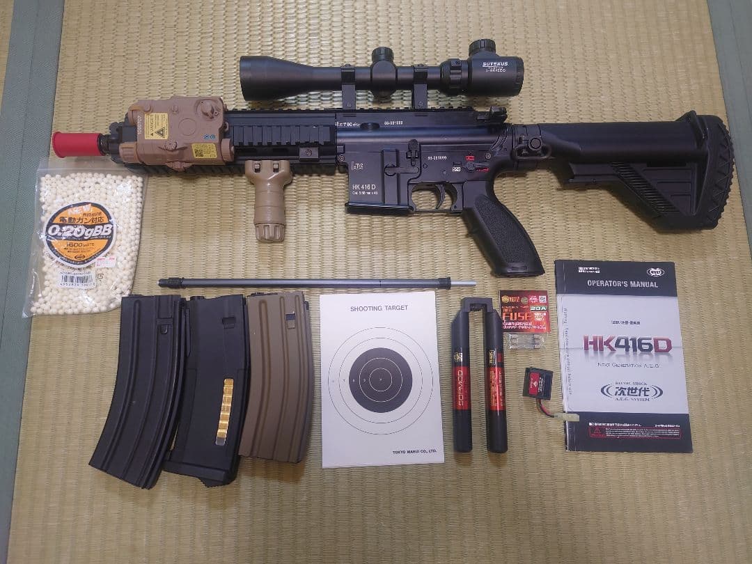 東京マルイ次世代HK416D・サバゲー引退まとめセット(美品) 楽天市場】2026 福袋 次世代電動ガン セット！ HK416D 東京マルイ : HBLT