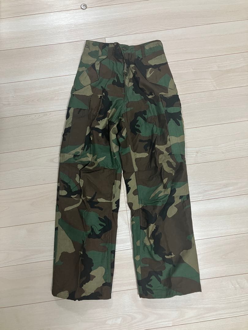 M-65 パンツ ウッドランド XS US. M-65 フィールドパンツ[ウッドランドカモ]《実物・新品(未使用品