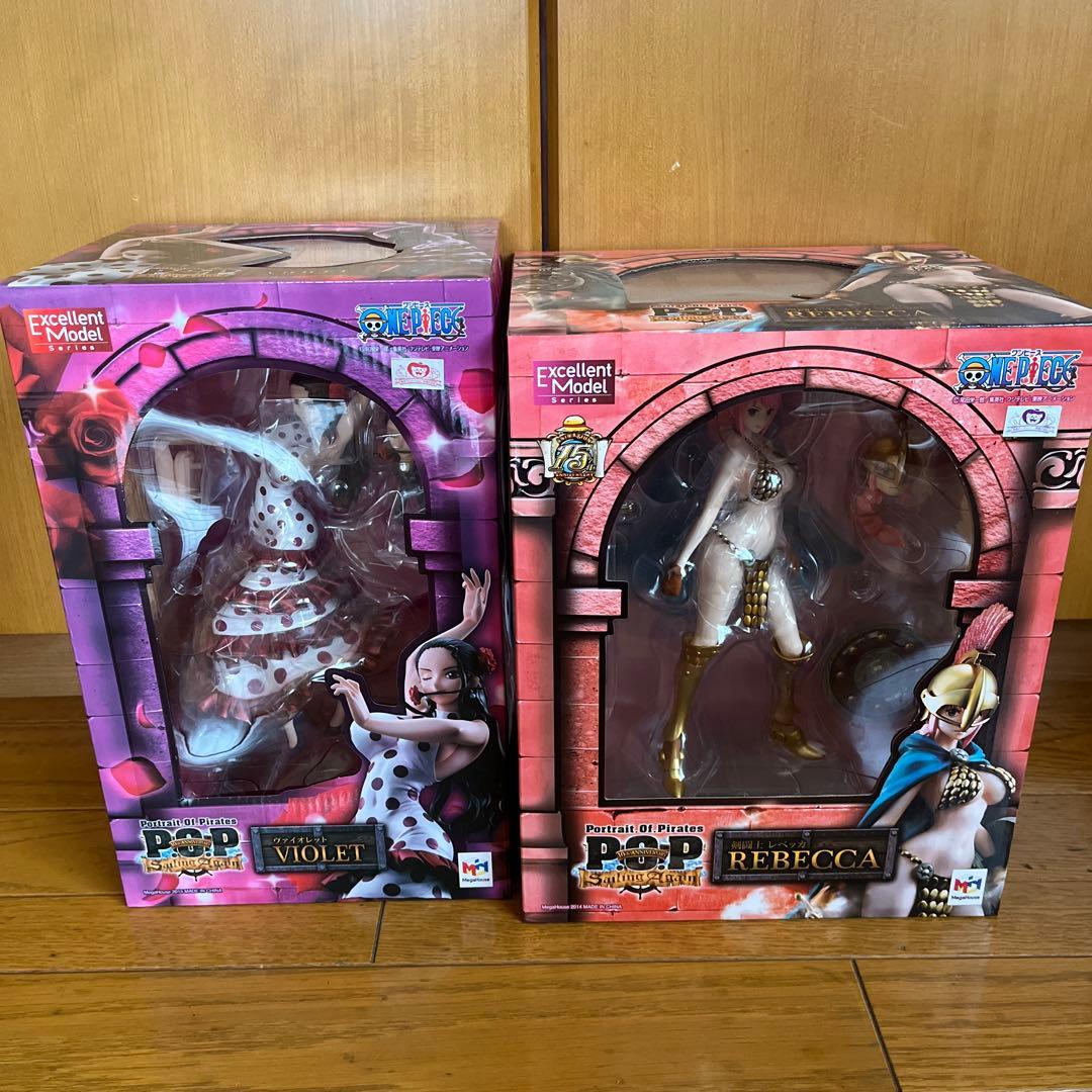 ワンピースPOPフィギュア　レベッカ　ヴァイオレット ワンピース』P.O.Pシリーズより、剣闘士 レベッカが復刻再販！頭部の